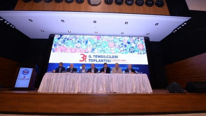 Memur-Sen 31'inci İl Temsilcileri Toplantısı'nın sonuç bildirgesini açıkladı