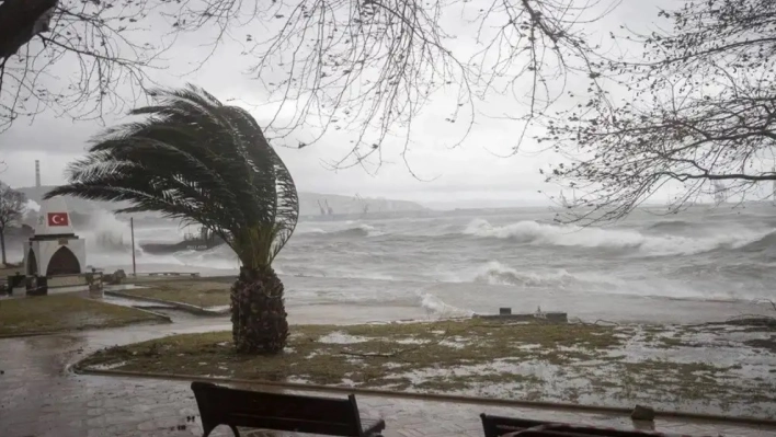 Meteoroloji'den kuvvetli rüzgar ve yağış uyarısı