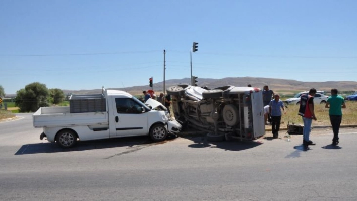 Meydana gelen kazada oda başkanı yaralandı