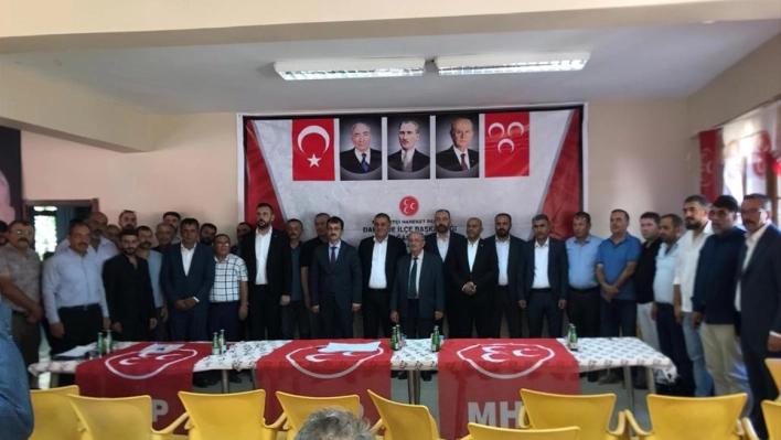 MHP Darende İlçe Başkanı Altun, yeniden seçildi