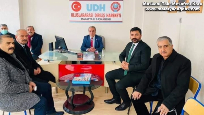 MHP'den Şehit ve Gazi aileleri Derneğine Ziyaret