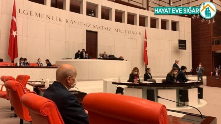 MHP Genel Başkanı Devlet Bahçeli TBMM'de