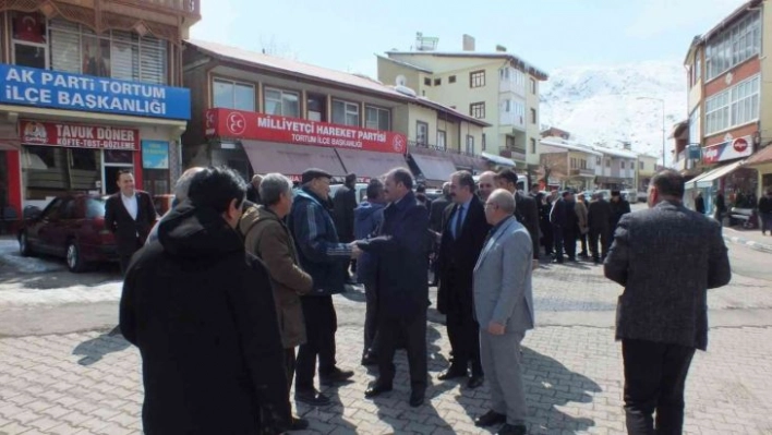 MHP İl Başkanı Karataş Tortum'da