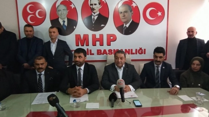 MHP Malatya'da görev değişimi