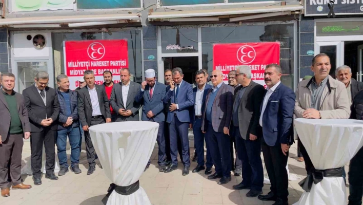 MHP Midyat İlçe Başkanlığı depremzedeler yararına etkinlik düzenledi