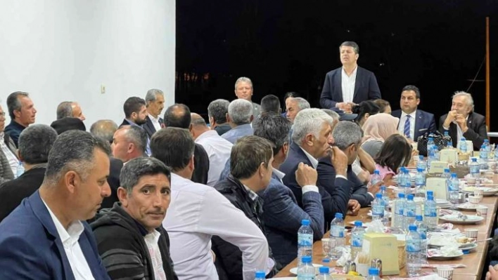 Milletvekili Tutdere, muhtarlarla iftarda bir araya geldi