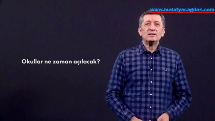 Milli Eğitim Bakanı Selçuk 10 soruda uzaktan eğitime dair merak edilenleri açıkladı