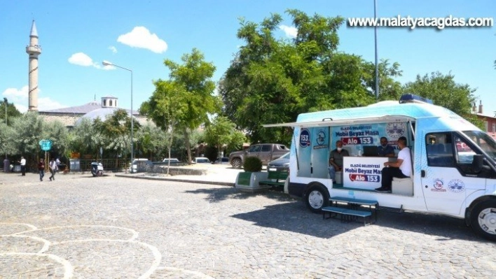 Mobil Beyaz Masa Vatandaşın Yanında