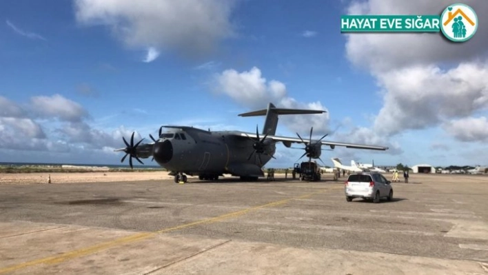 Covid-19 ile mücadelede kullanılacak ikinci grup tıbbi yardım Somali'ye ulaştı