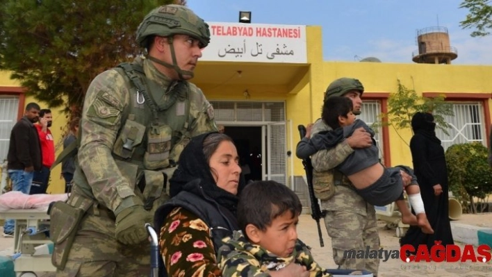 Tel Abyad Hastanesi onarıldıktan sonra yaraları sarmaya devam ediyor