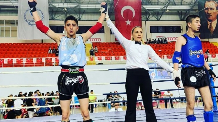 Muaythai'de Türkiye şampiyonu oldu