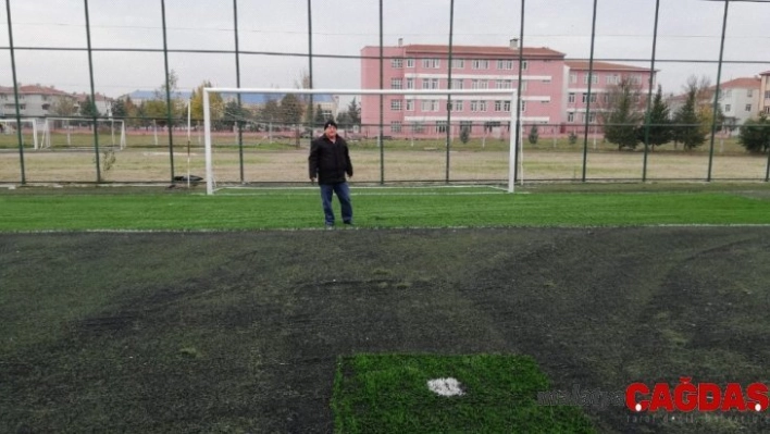 Muratlı Atatürk Stadyumu hazır