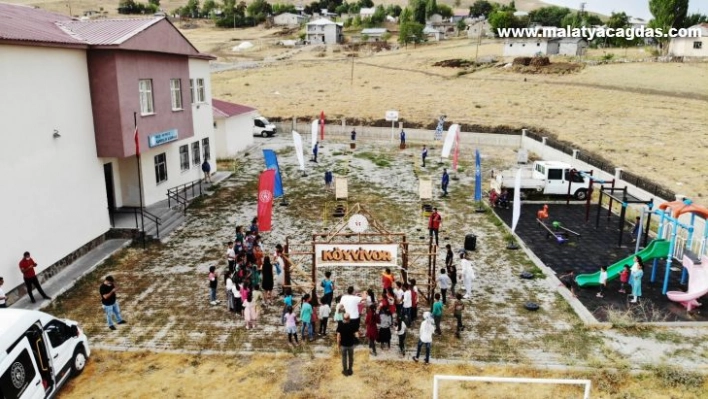 Muş'ta köy çocuklarının 'Köyvivor' heyecanı