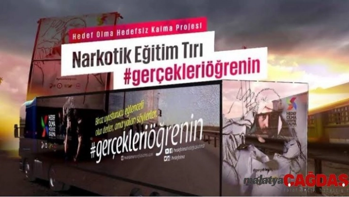 Narkotik Eğitim Tırı Isparta'ya geliyor