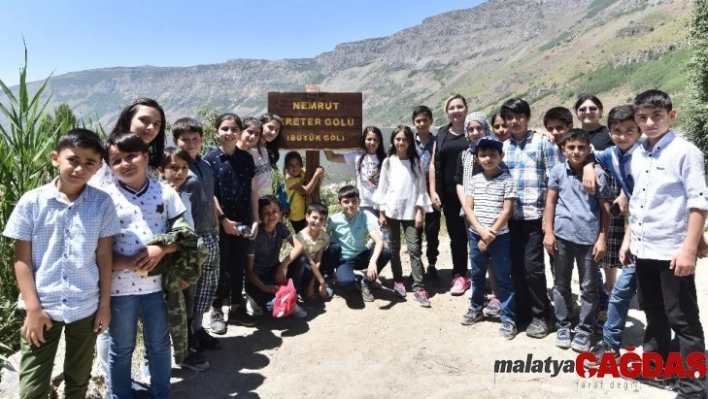 Nemrut Dağı'nda masallarla doğa eğitimi