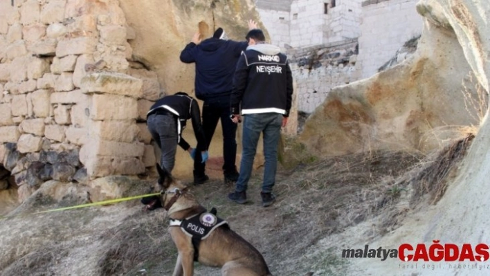 Nevşehir'de narkotik uygulaması yapıldı