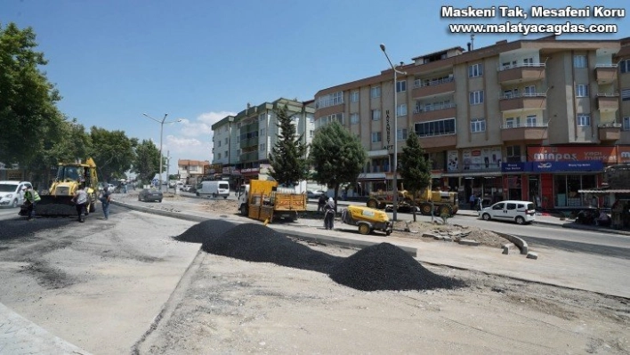 O Bölgede Trafik Akışı Düzenleniyor