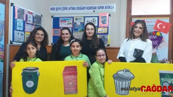 Odunpazarı Belediyesi'nden okullarda sıfır atık eğitimi