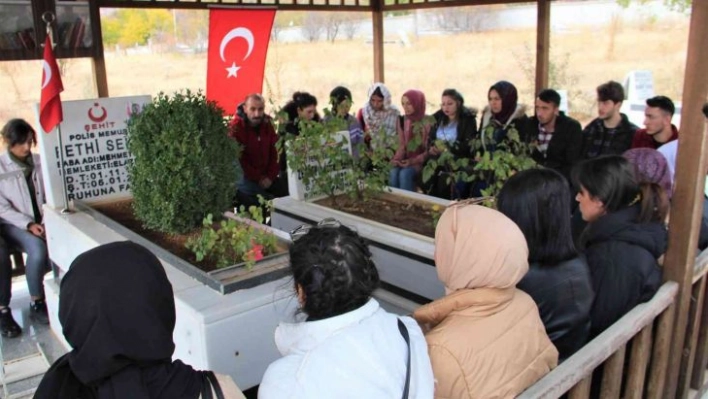 Öğrencilerden anlamlı proje, Şehit Fethi Sekin utulmadı