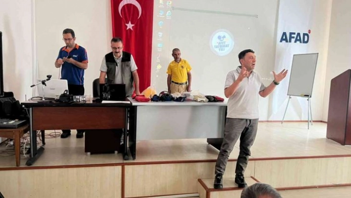 Orman İşletme Müdürlüğü ile AFAD'dan ortak yangın müdahale eğitimi