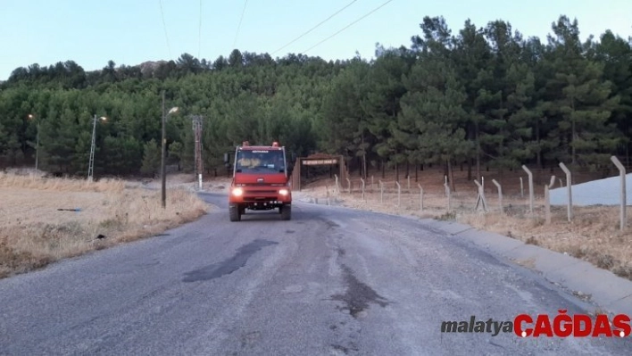 Orman yangını korkuttu