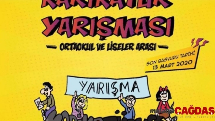 Ortaokul ve lise öğrencileri için Karikatür Yarışması düzenlenecek