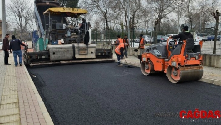 Osmangazi'de yollar yenilendi