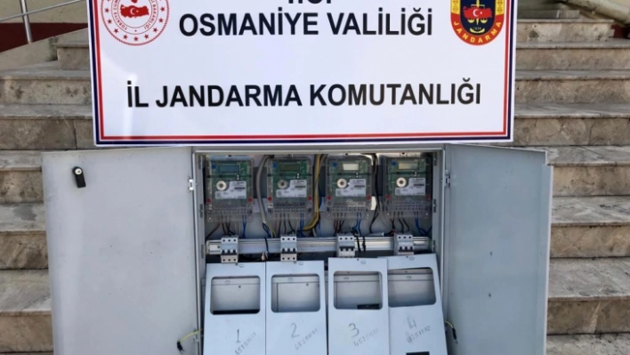 Osmaniye'de elektrik panosu çalan 2 şüpheli yakalandı