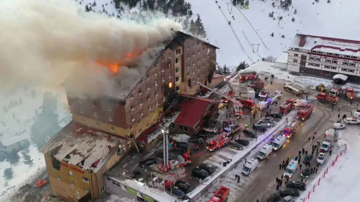 Otel Yangınını Araştırmak İçin Komisyon Kuruldu