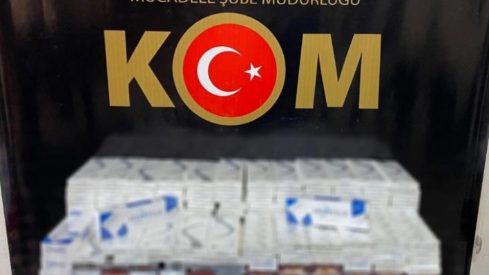 Otomobilin her yerinden kaçak sigara çıktı