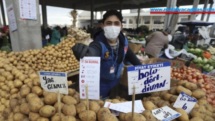 (Özel) Ticaret Bakanlığının önlemlerine pazar esnafından destek