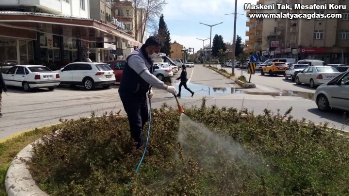 Parklarda haşere mücadelesi