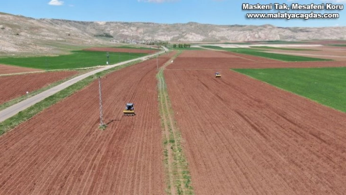 Patates üretiminde ilk sıralarda olan Sivas'ta tohumlar toprakla buluştu