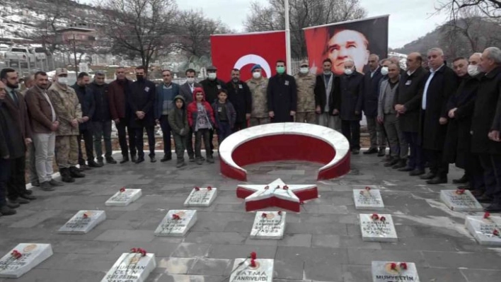 PKK'nın Hamzalı'da katlettiği 23 şehit törenle anıldı