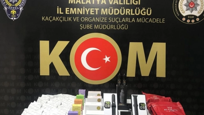 Polisten gümrük kaçağı ürünlere geçit yok