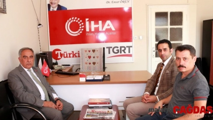 Rektör Turgut'tan İHA'ya ziyaret