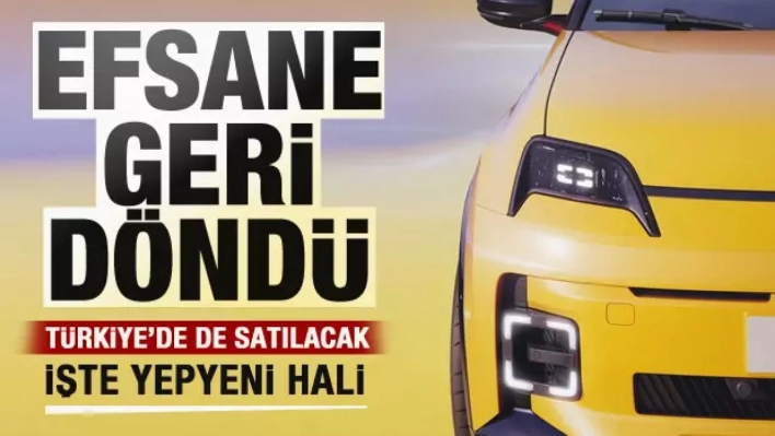 Renault 5 efsanesi geri döndü!