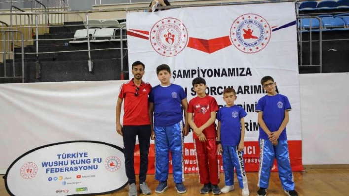 Reyhanlılı öğrenciler wushu şampiyonasından derecelerle döndü