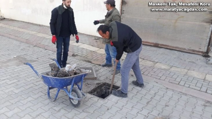 Rögar kapaklarının bakım ve onarımı yapıldı