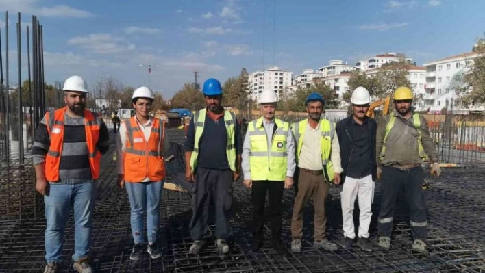 Şahinbey'de Millet kütüphanesi yapımı sürüyor