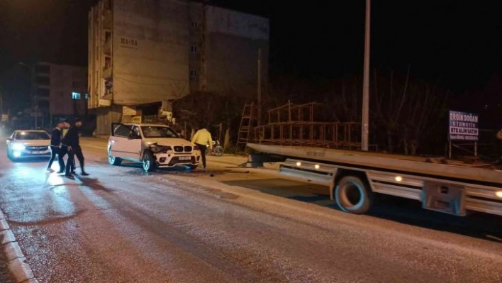 Samandağ'da trafik kazası: 1 yaralı