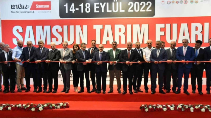 Samsun 7. Tarım Fuarı açıldı