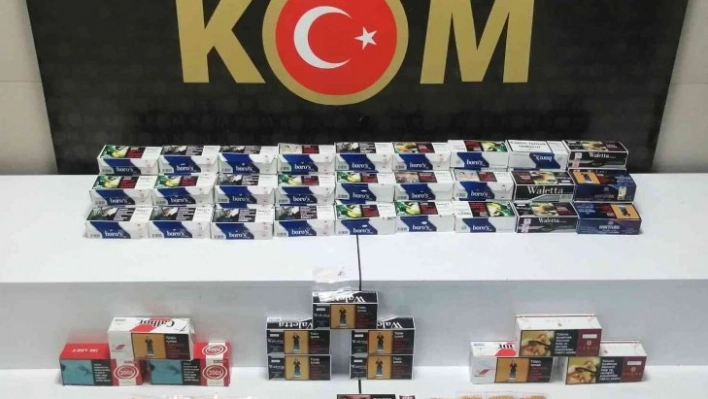 Samsun'da 16 bin 240 dal makaron ele geçirildi