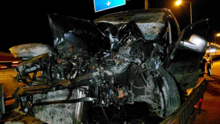 Samsun'da trafik kazası: 1 yaralı