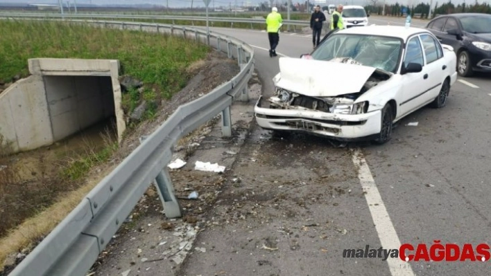 Samsun'da trafik kazası: 3 yaralı