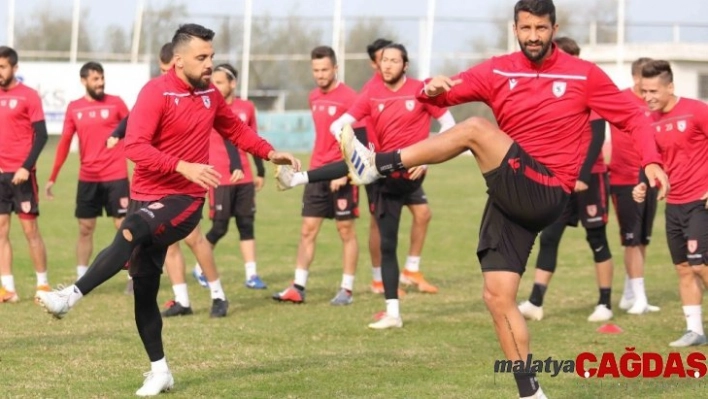 Samsunspor Şanlıurfaspor maçına hazır