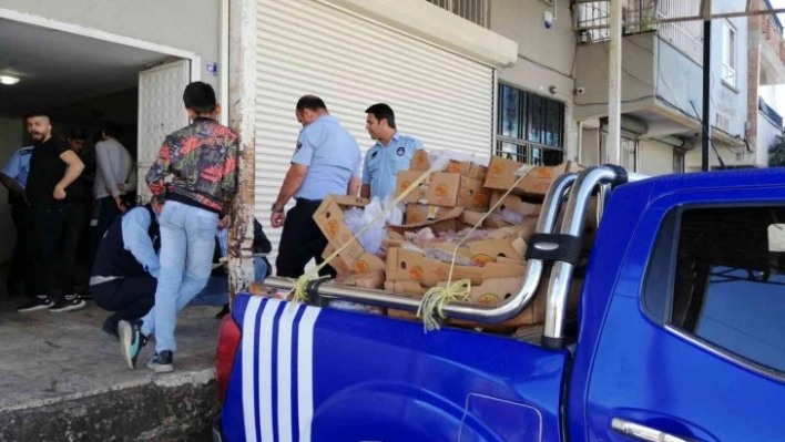 Şanlıurfa'da 1 ton bozuk tavuk eti ele geçirildi