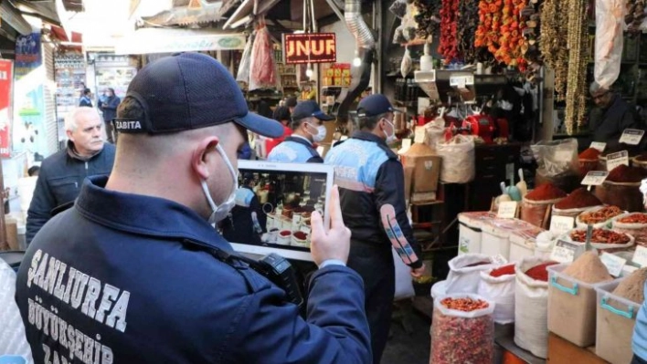 Şanlıurfa'da çay, kahye ve semt pazarında fiyat denetimi