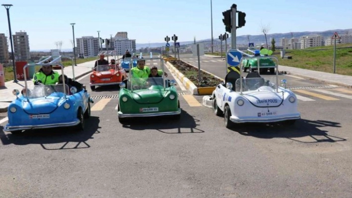 Şanlıurfa'da çocuklara trafik eğitimi verildi