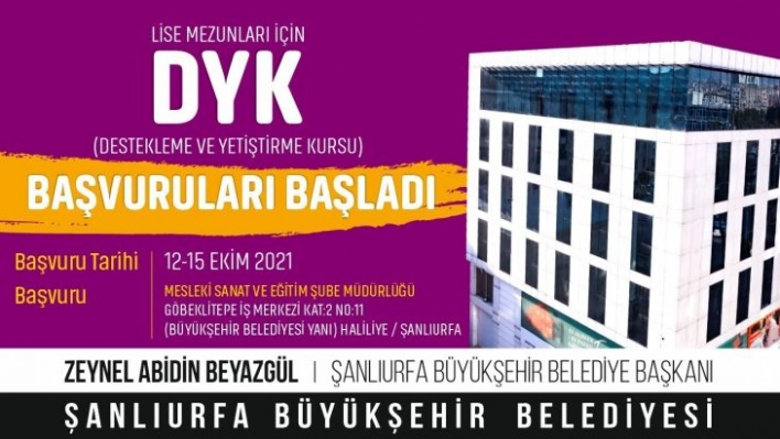 Şanlıurfa'da dezavantajlı gençlere gençlik merkezi desteği